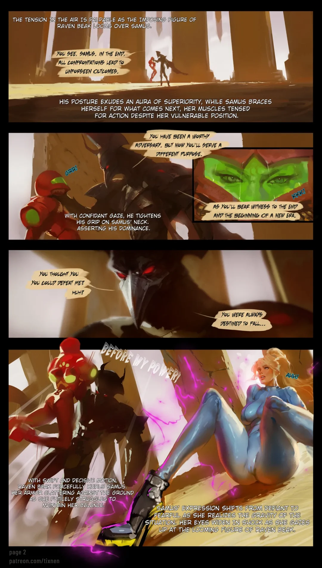 samus and raven beak tixnen 2