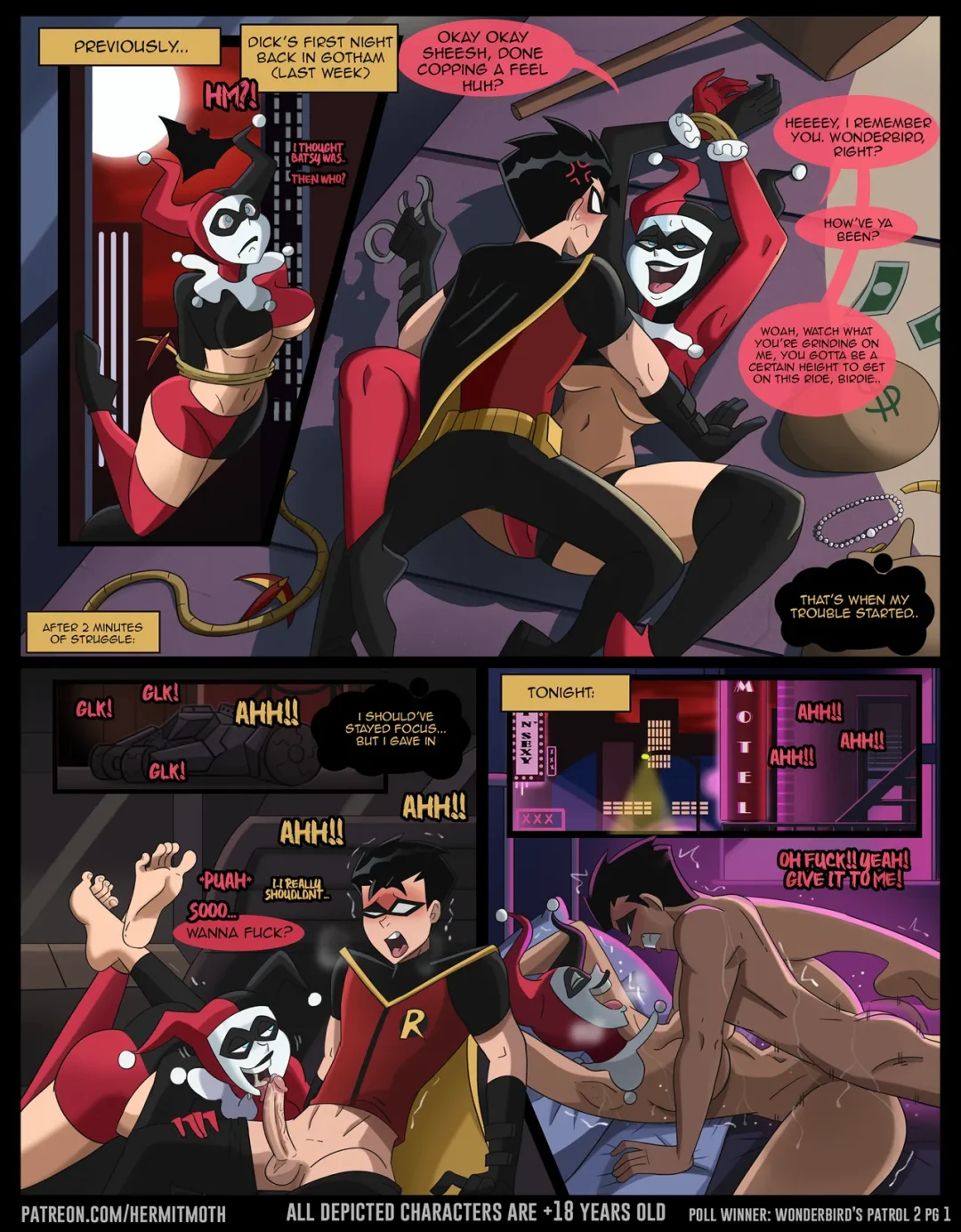 Harley x Robin Wonderbirds Patrol 2 HermitMoth 1