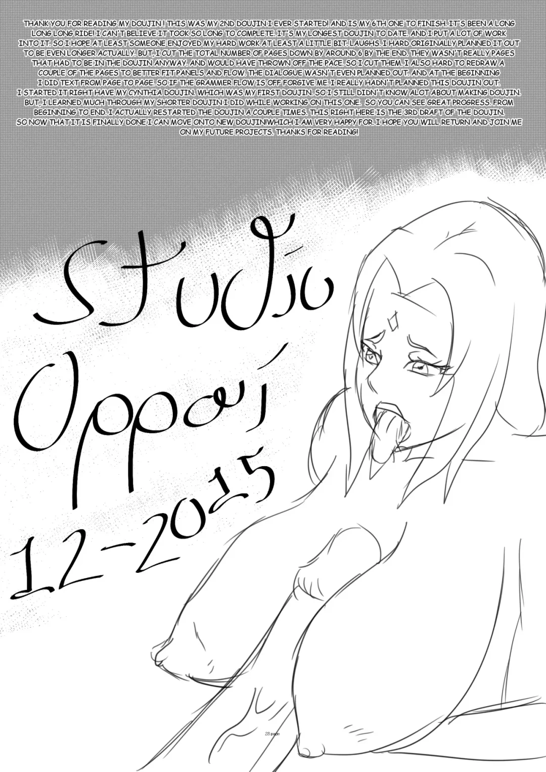 Tsunades Lost Bet Studio Oppai 28
