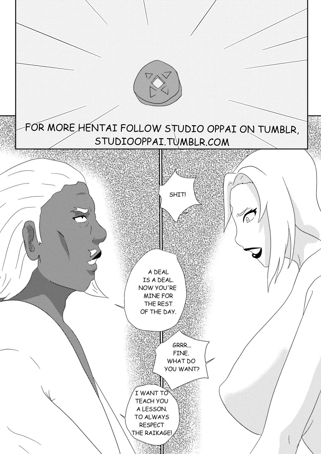 Tsunades Lost Bet Studio Oppai 4