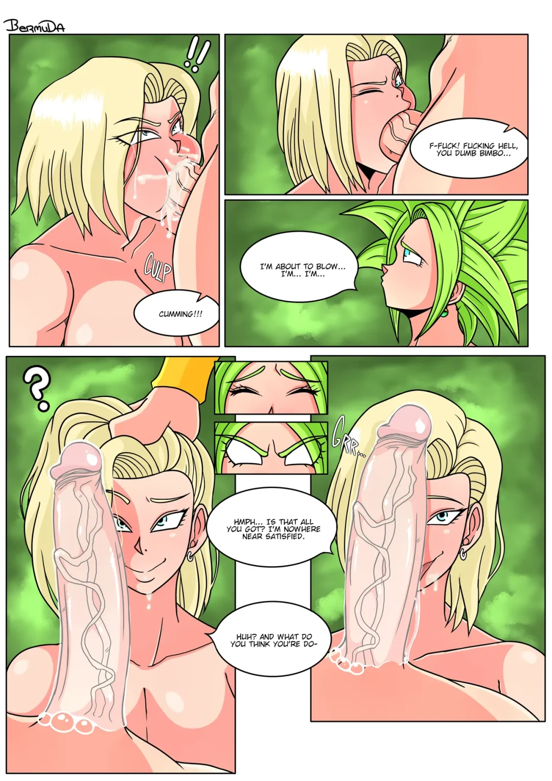 android 18 vs kefla bermuda 005