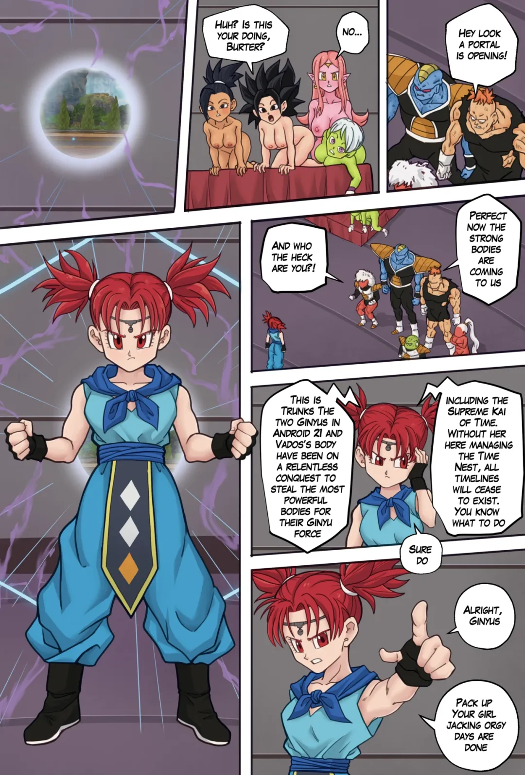 dragon ball body change extra chapter axlexcima 003