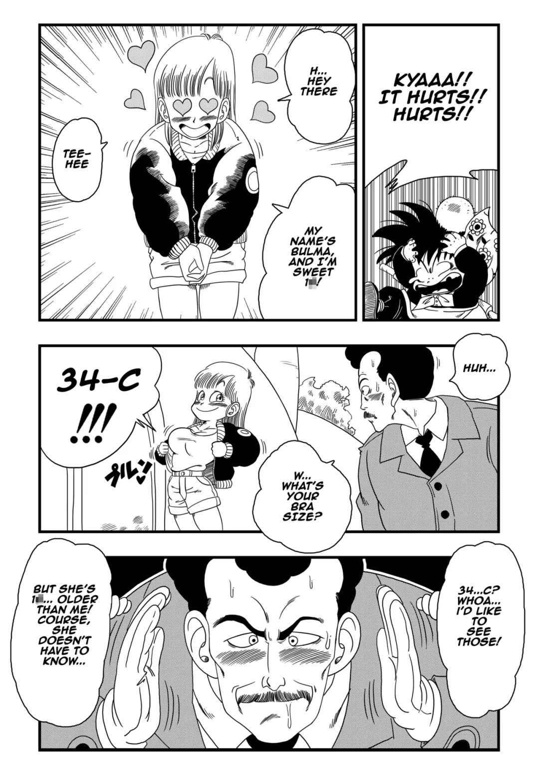 oolong cheats on bulma yamamoto 003
