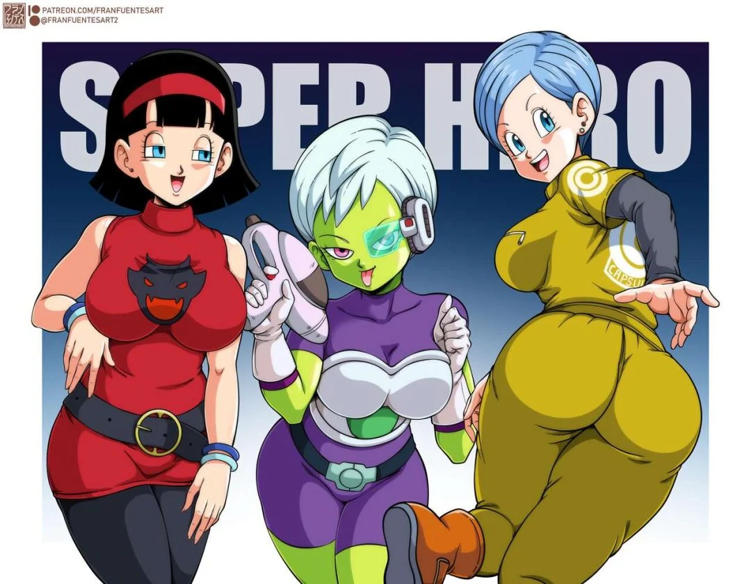 super hero fran fuentes art 001