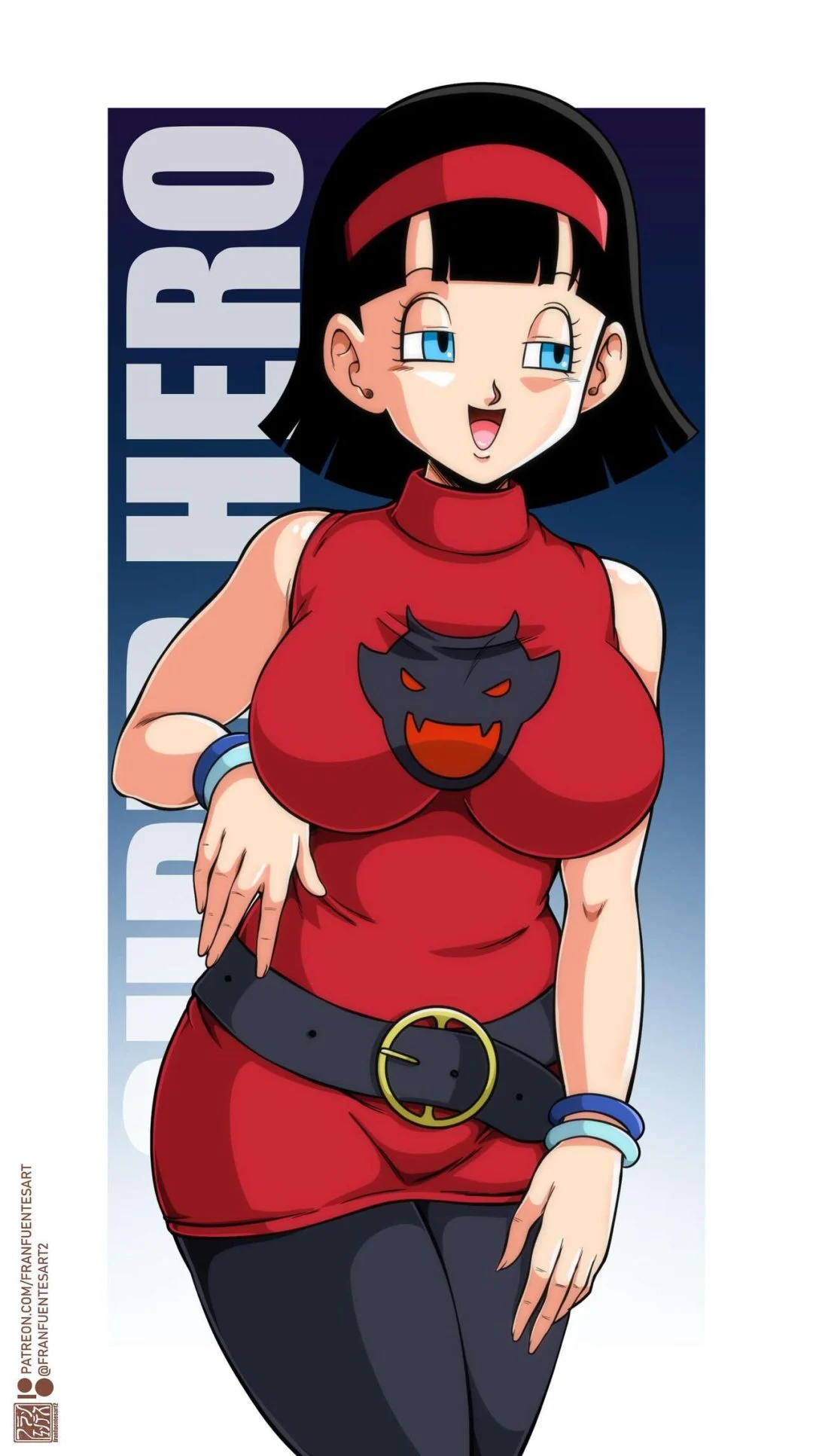 super hero fran fuentes art 005