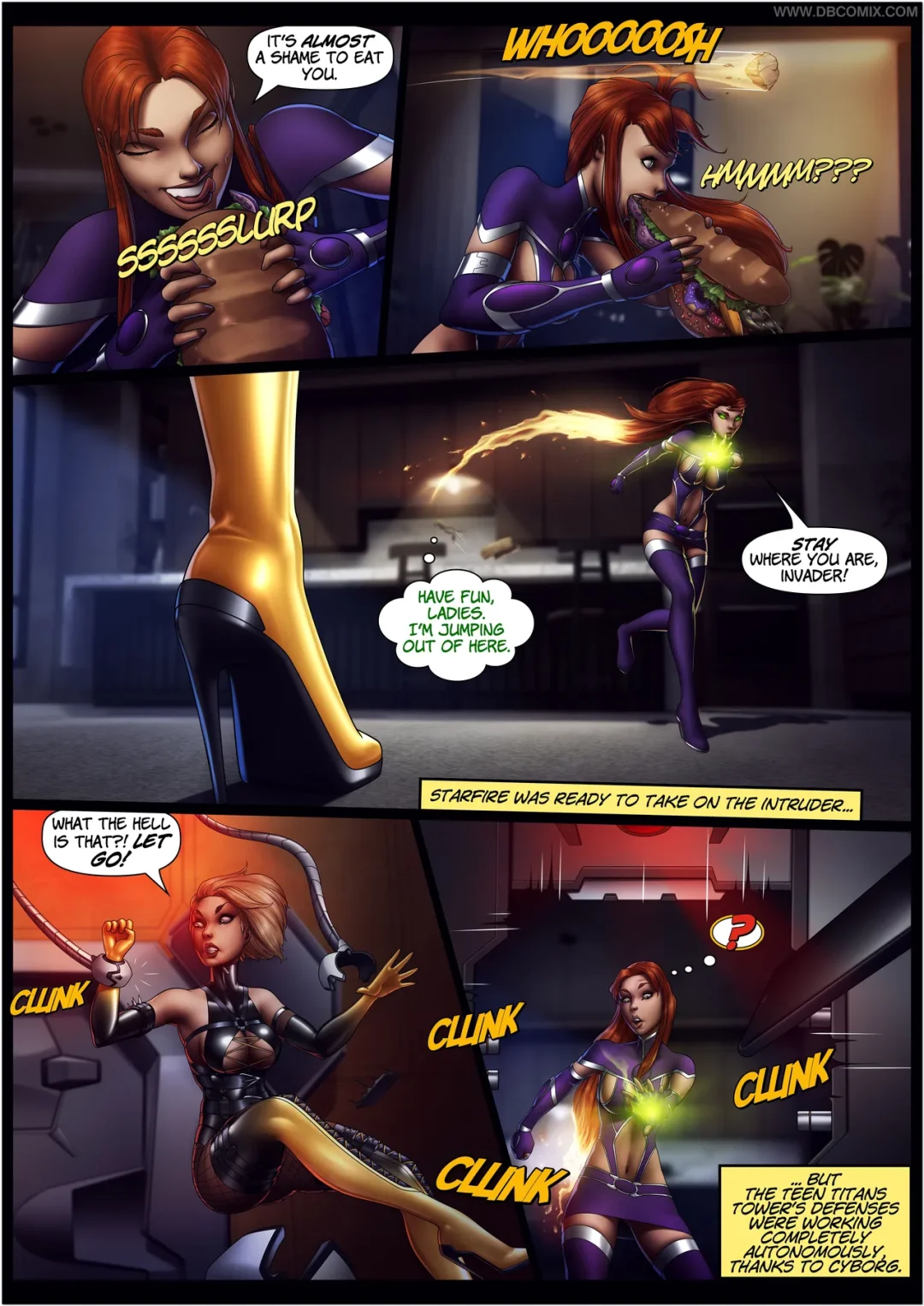 teen titans starfire second edition dbcomix 002