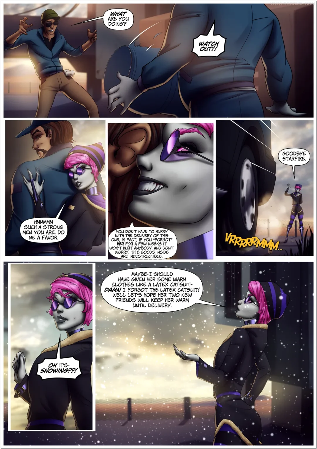 teen titans starfire second edition dbcomix 044
