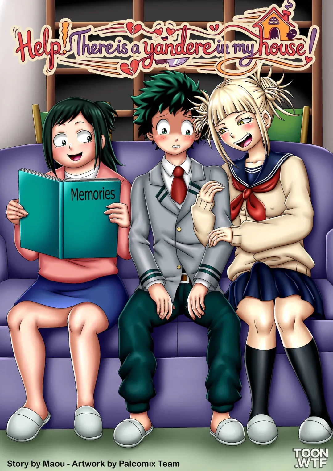Help There Is a Yandere in My House PalComix 1