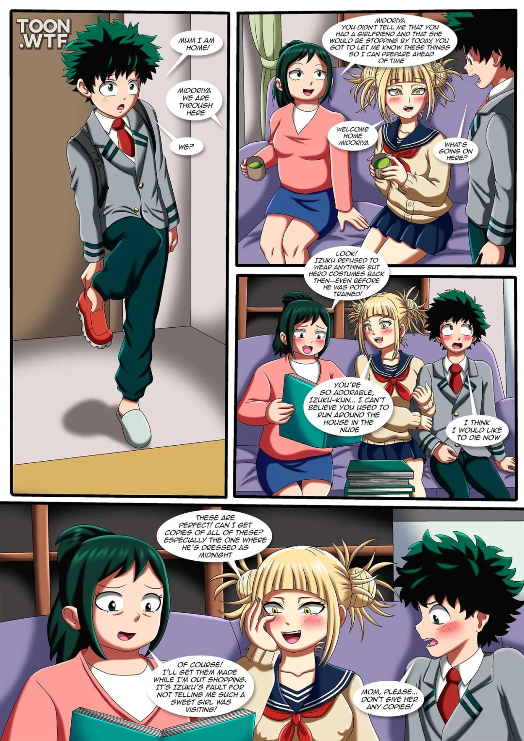 Help There Is a Yandere in My House PalComix 2