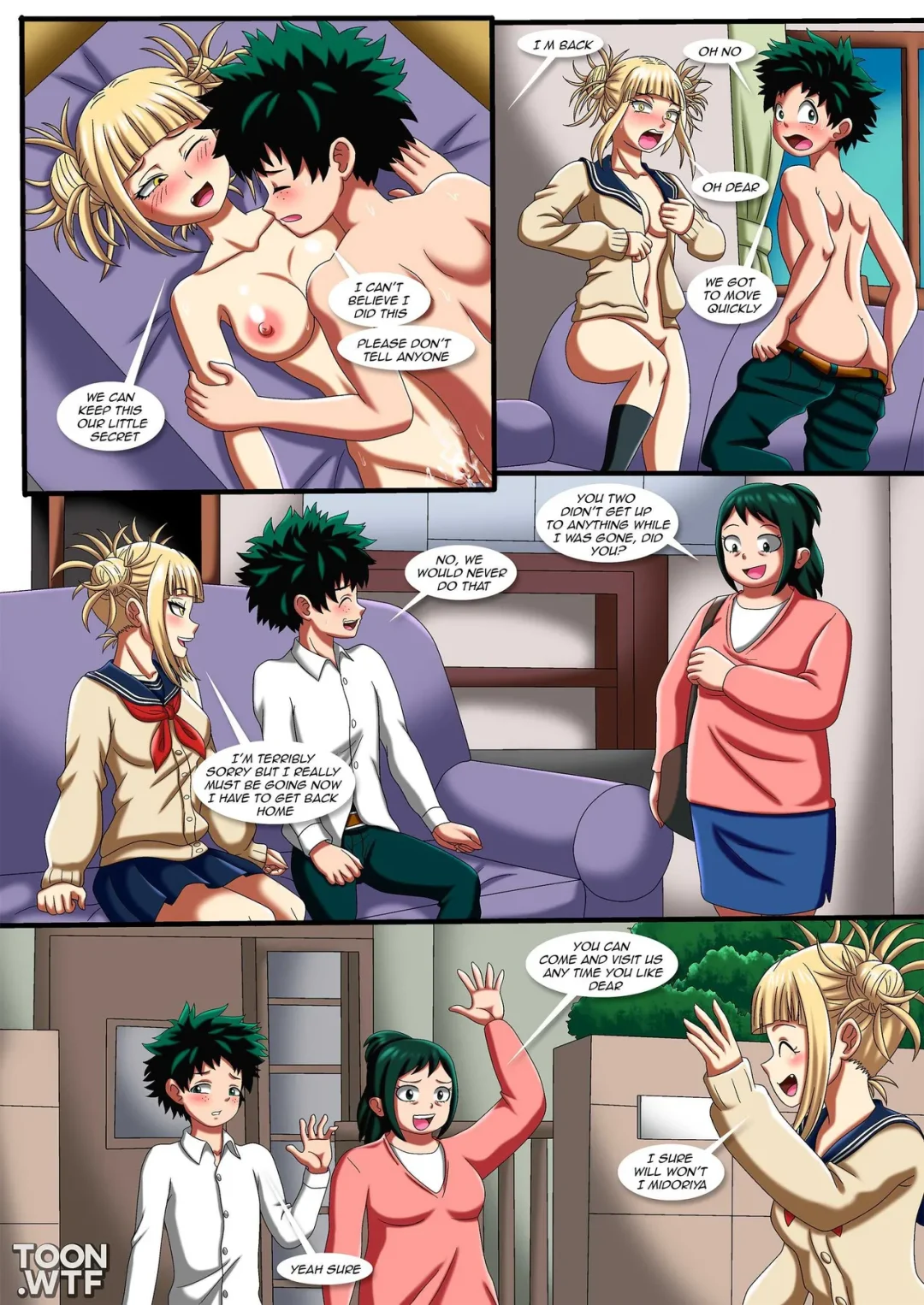 Help There Is a Yandere in My House PalComix 8