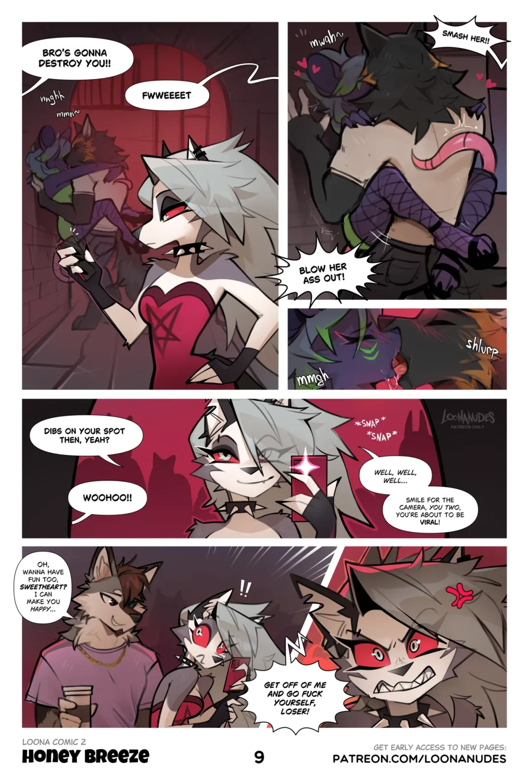 Loona Comic 2 Honey Breeze – LoonaNudes comic page 10