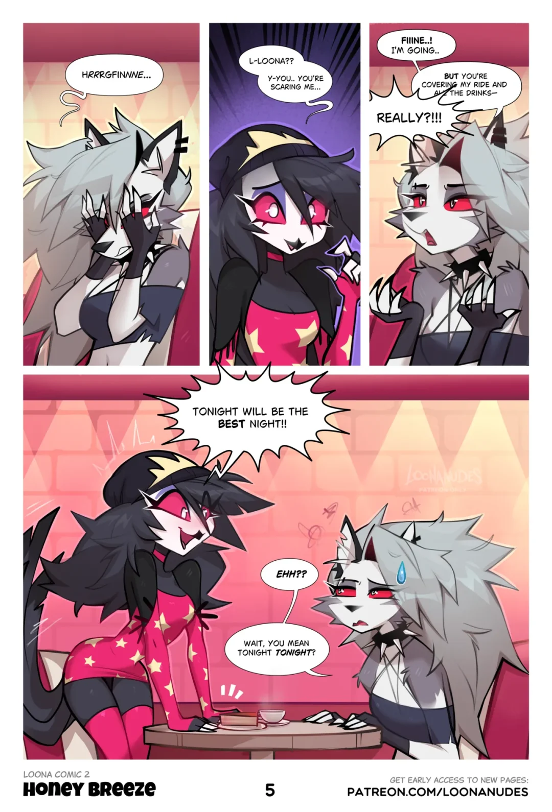 Loona Comic 2 Honey Breeze – LoonaNudes comic page 6