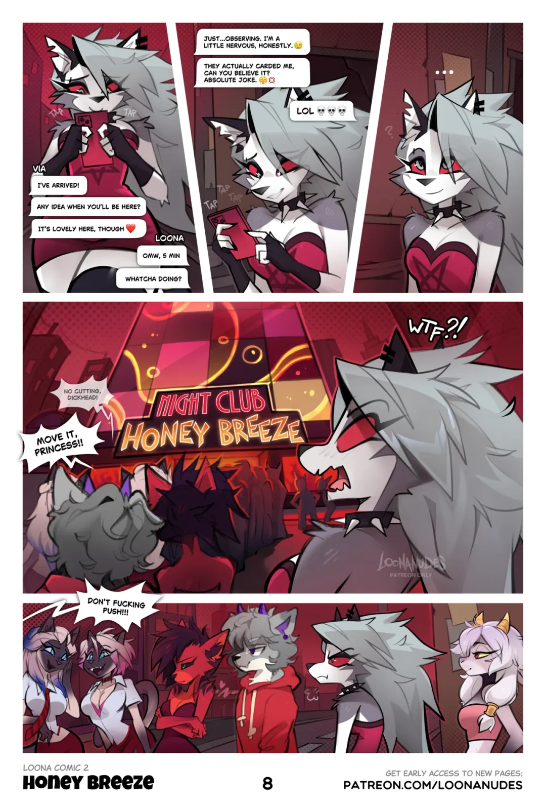Loona Comic 2 Honey Breeze – LoonaNudes comic page 9