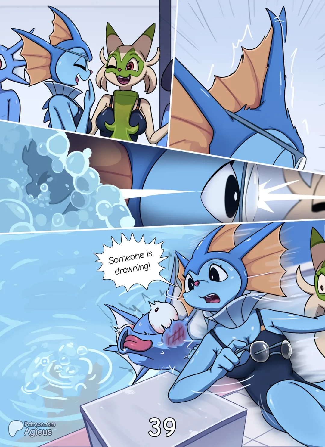 My Pokedemia Diary – Agious comic page 41