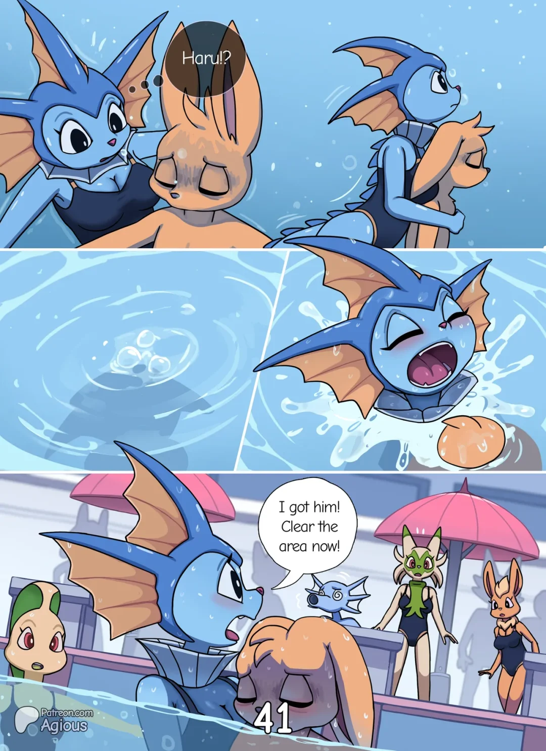 My Pokedemia Diary – Agious comic page 43