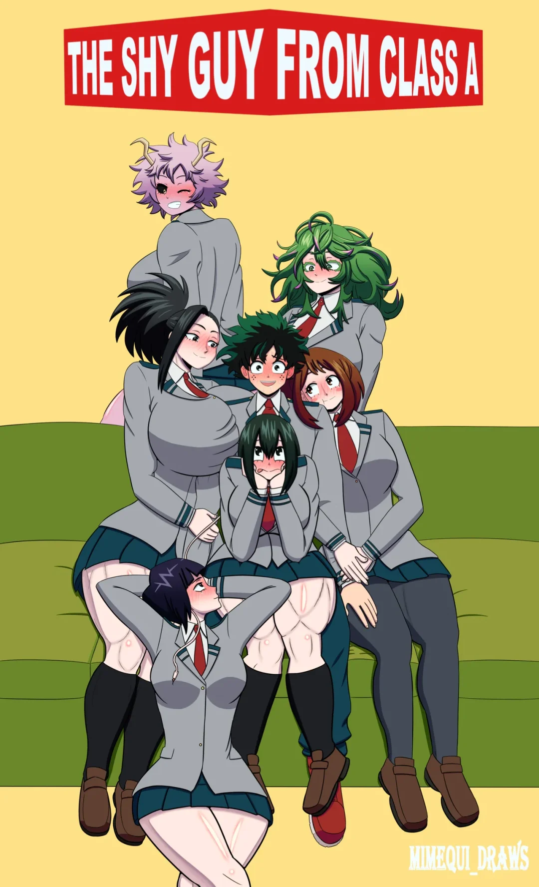 The Shy Guy from Class 1 A Mimequidraws 1