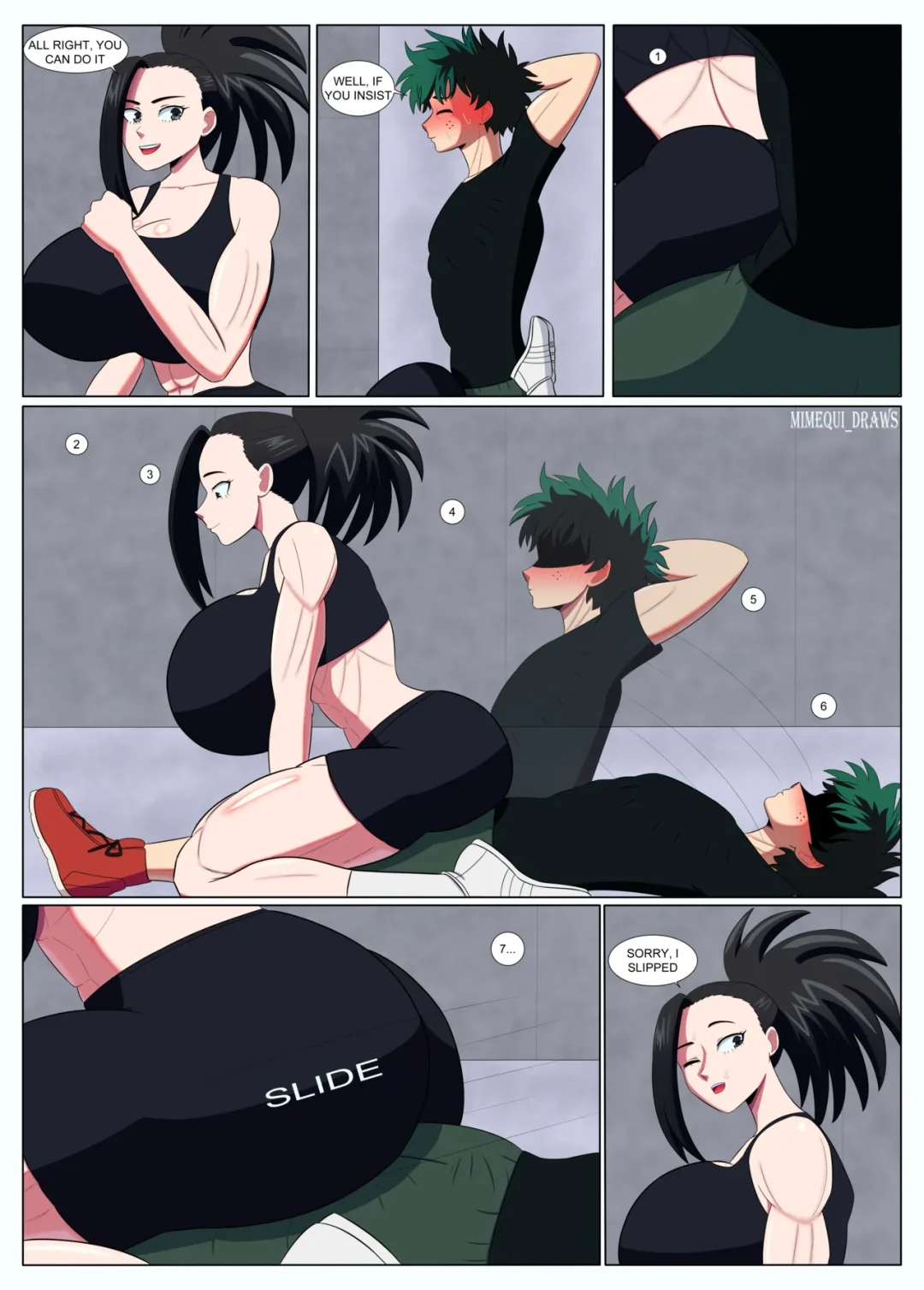 The Shy Guy from Class 1 A Mimequidraws 7