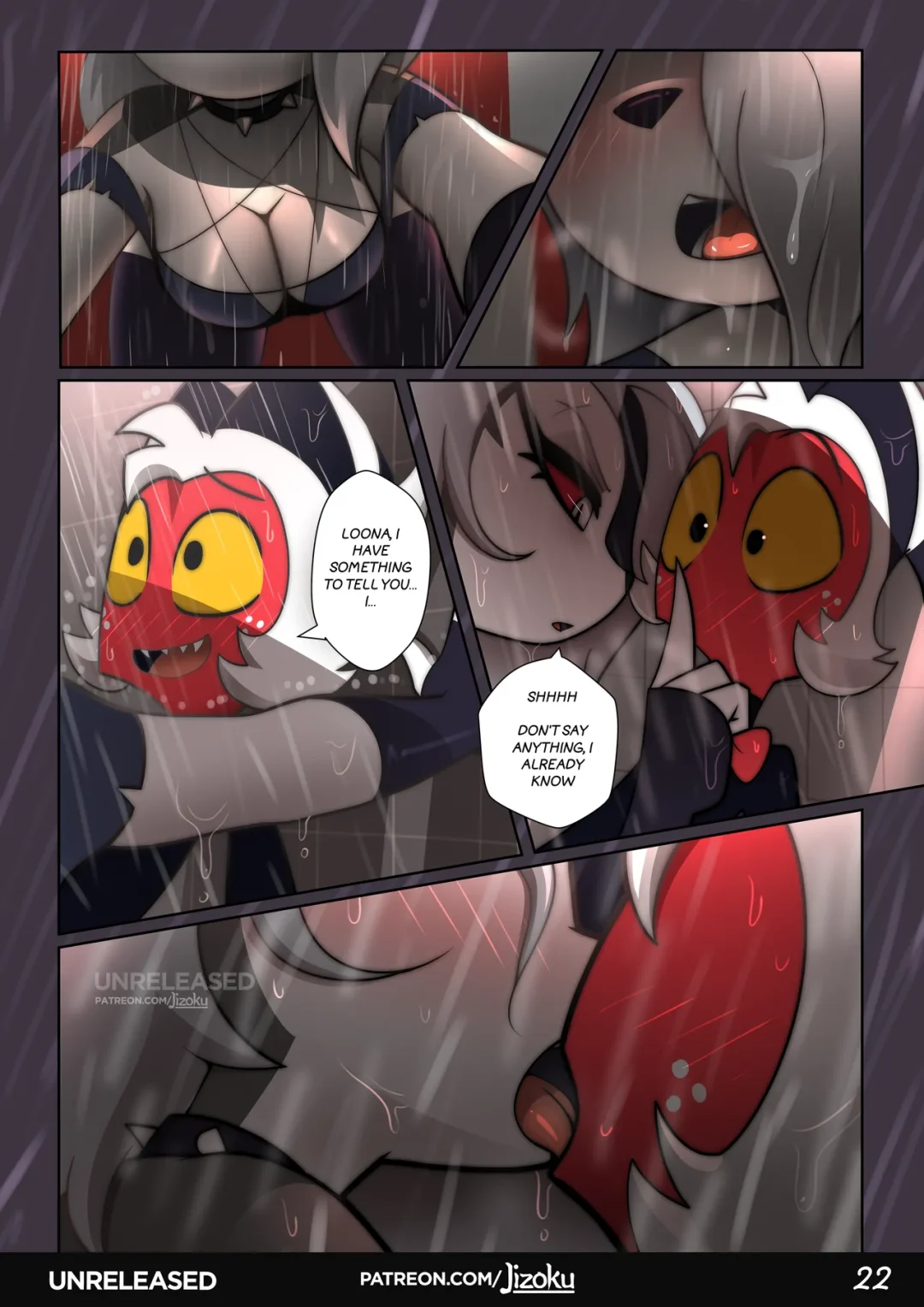 A Night With Loona 3 – Jizoku comic page 22