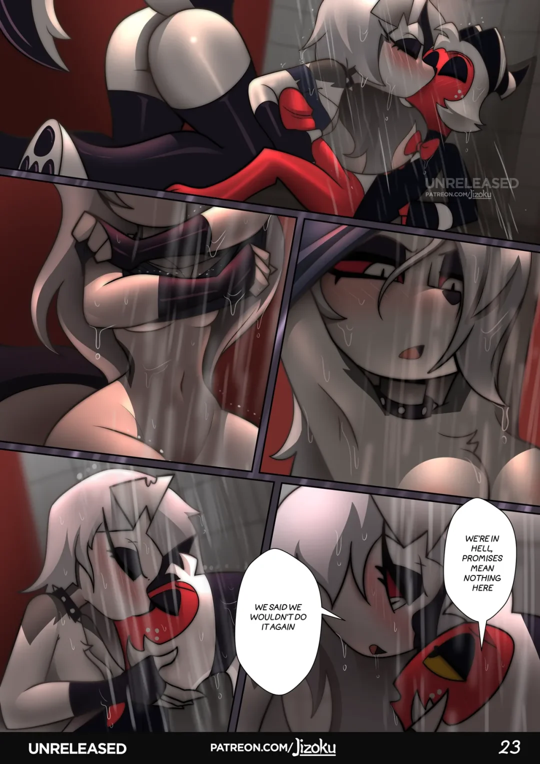 A Night With Loona 3 – Jizoku comic page 23