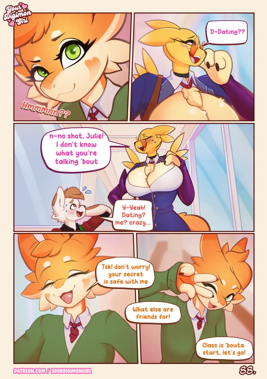 how 2 hide your renamon your digimon girl 089