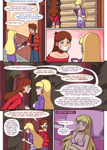 Matchmaking Mishaps – Incognitymous, Porn Comic featuring Wendy from Gravity Falls