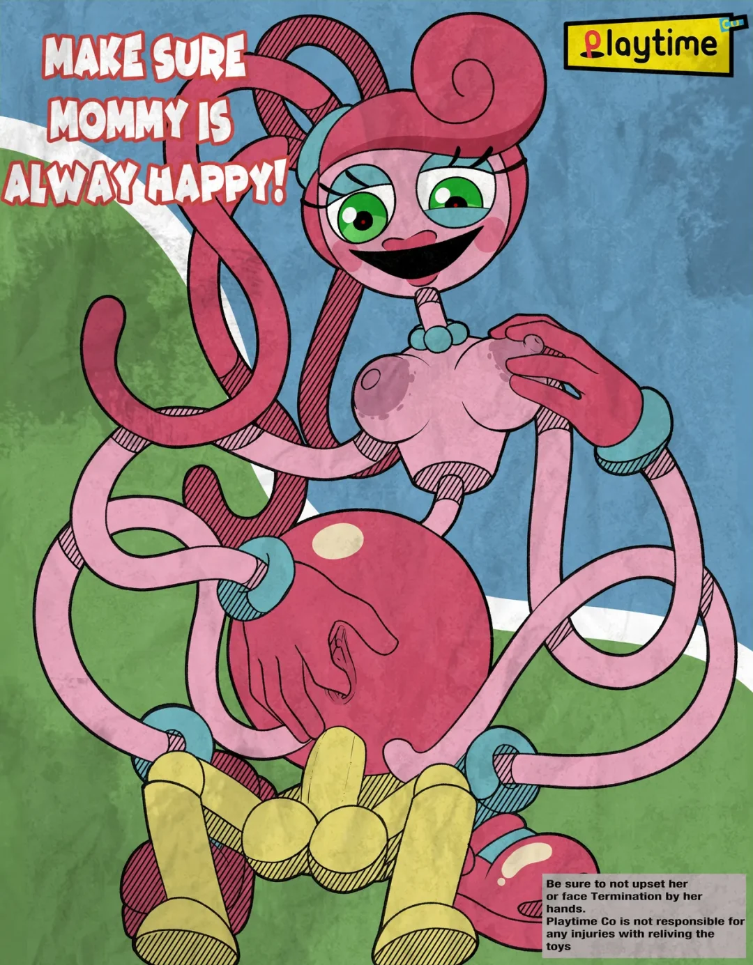 mommy long legs spiralart 010