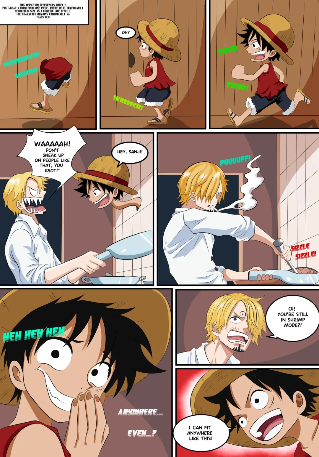 one piece luffys experiment possession hub 002