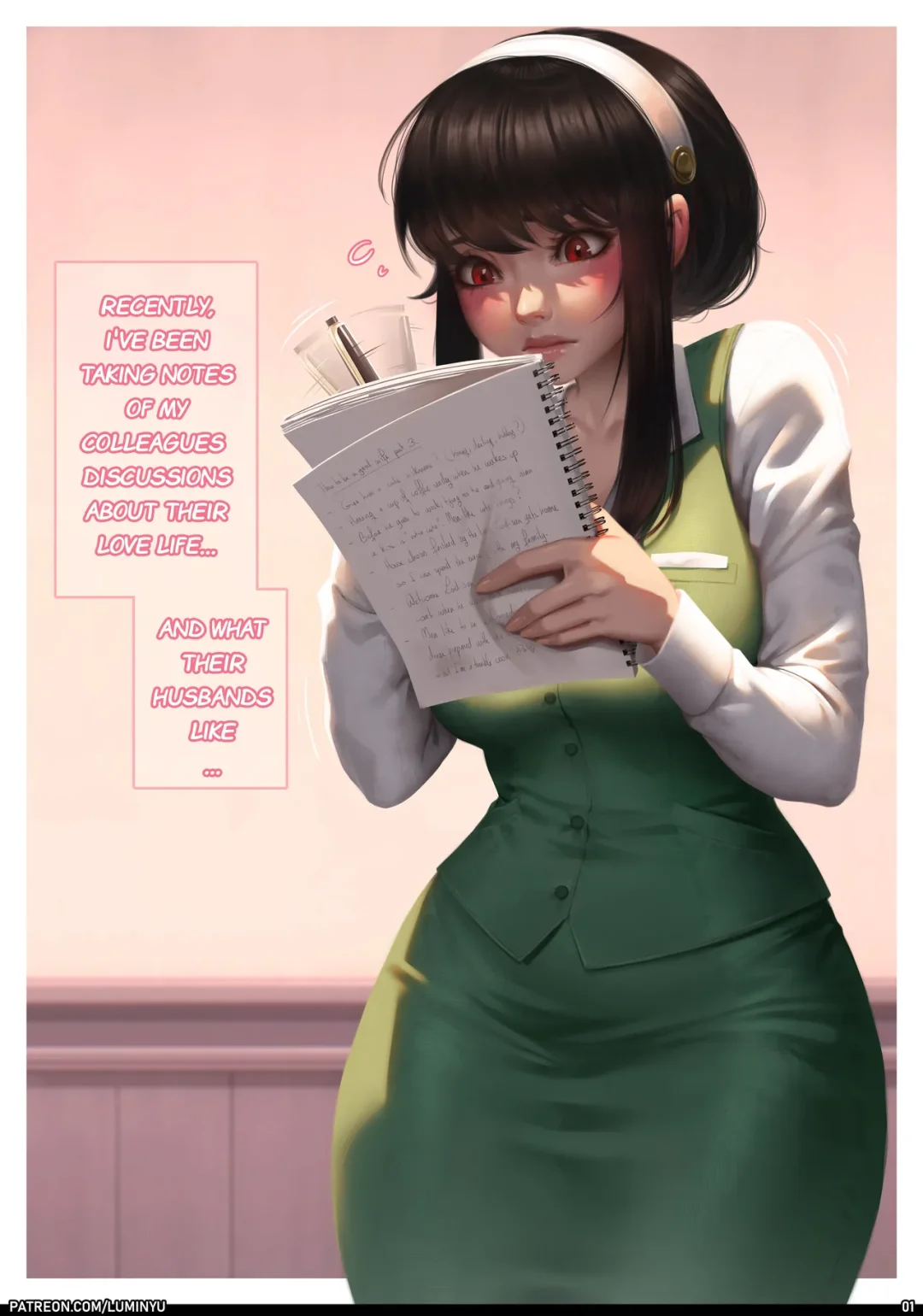 spy x family comic luminyu 001