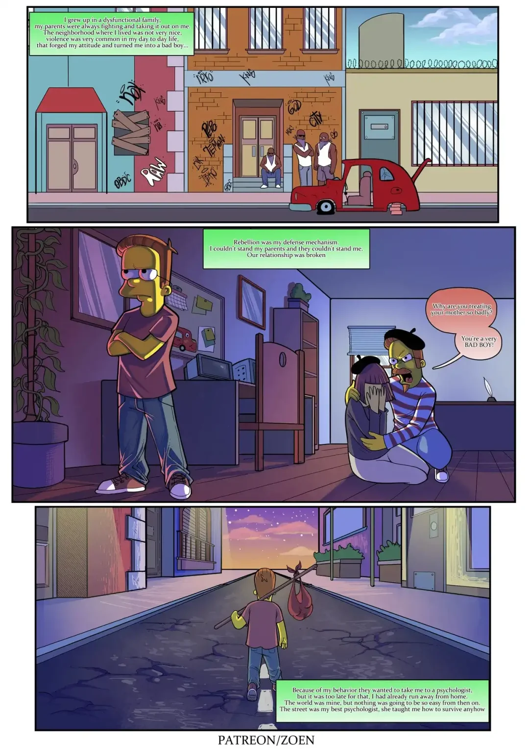 the simpsons bad boy zoen 003