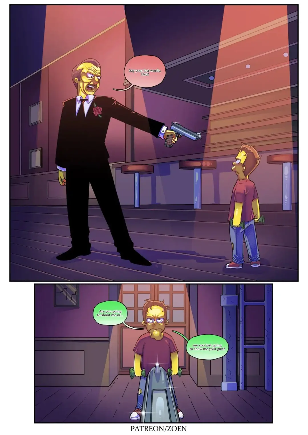 the simpsons bad boy zoen 006