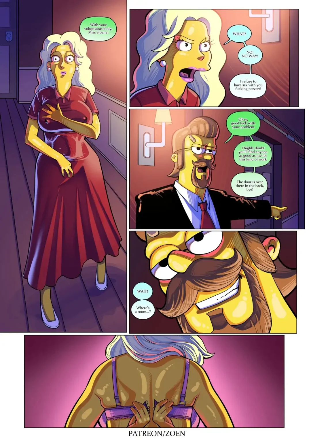the simpsons bad boy zoen 011