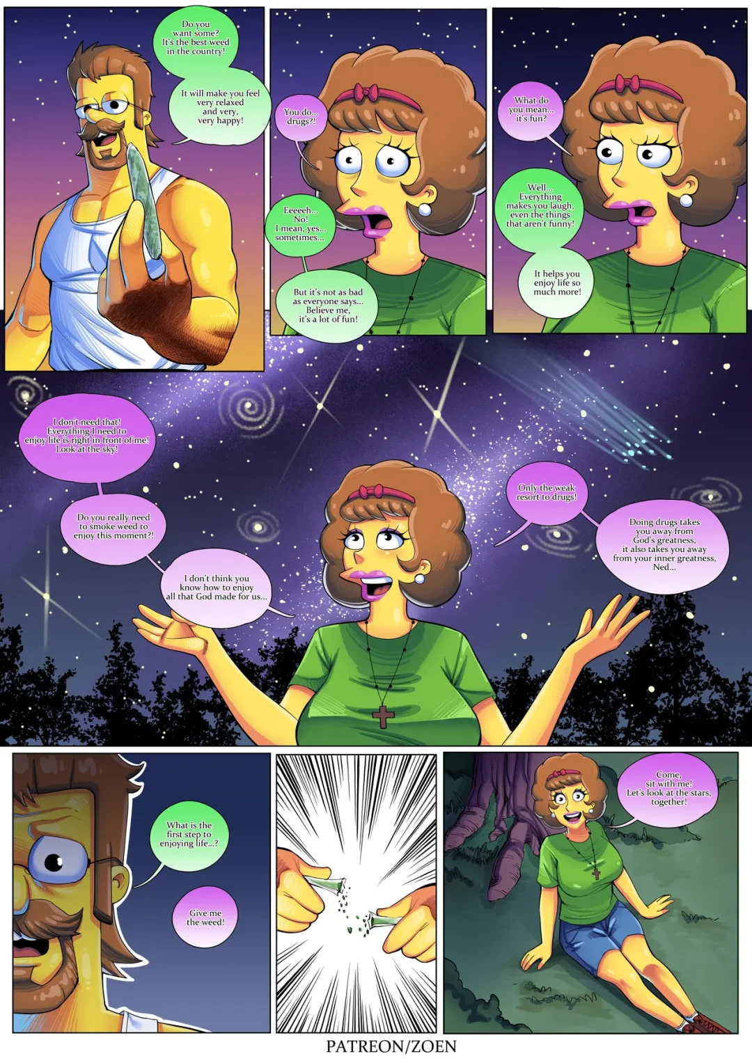 the simpsons bad boy zoen 074