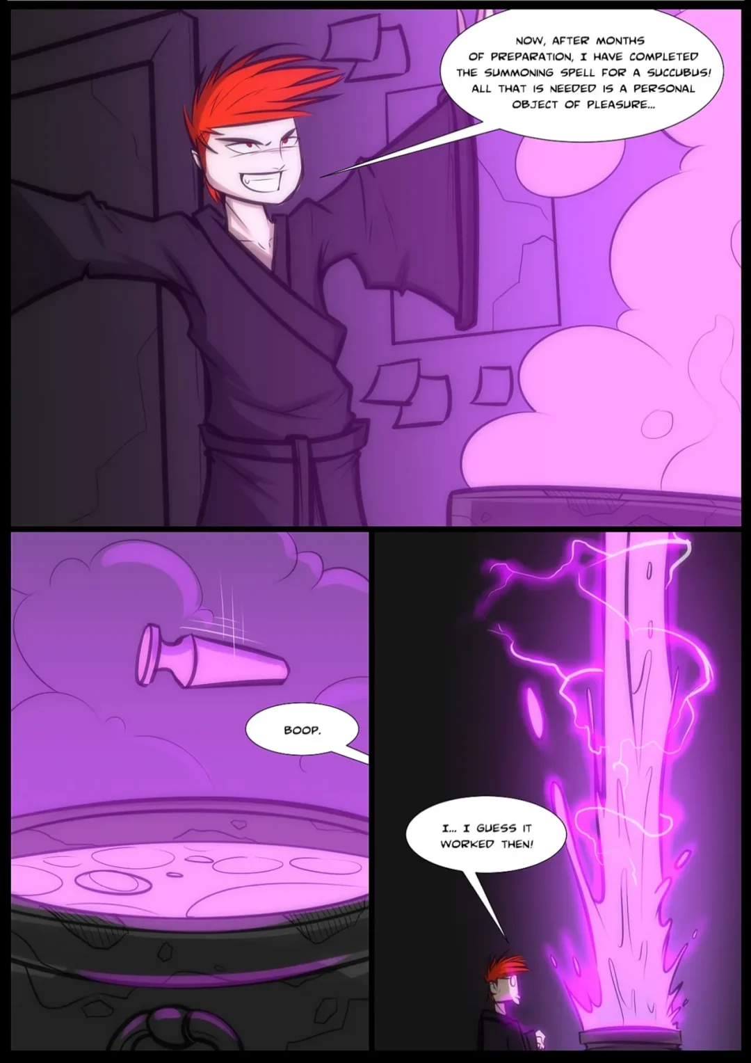 Ashley’s Inferno – SexualYeti comic page 3