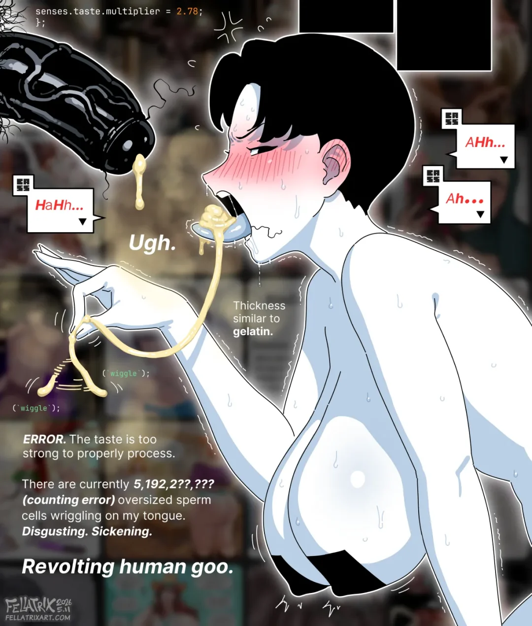 Cass – Fellatrix comic page 2
