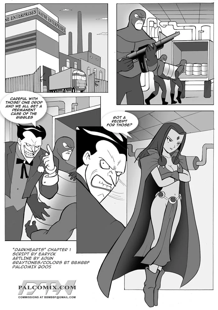 Darkhearts – Palcomix comic page 2