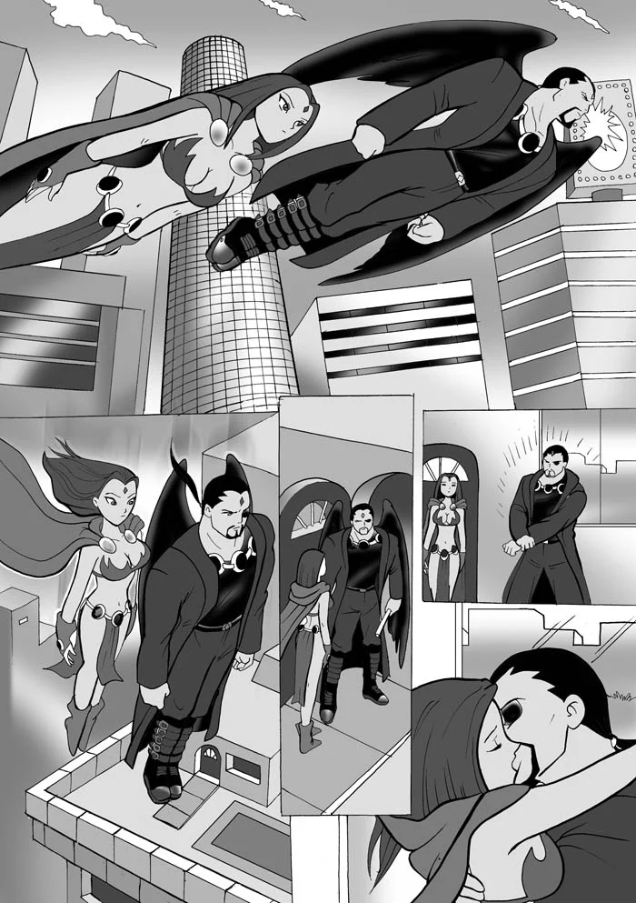 Darkhearts – Palcomix comic page 9