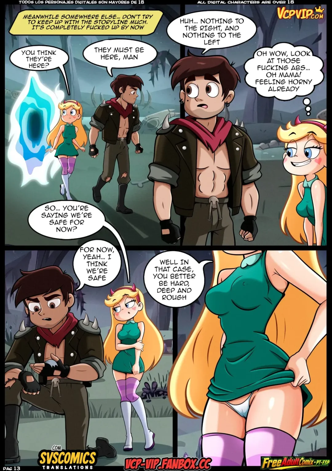 Echoes of the Past – VerComicsPorno comic page 14