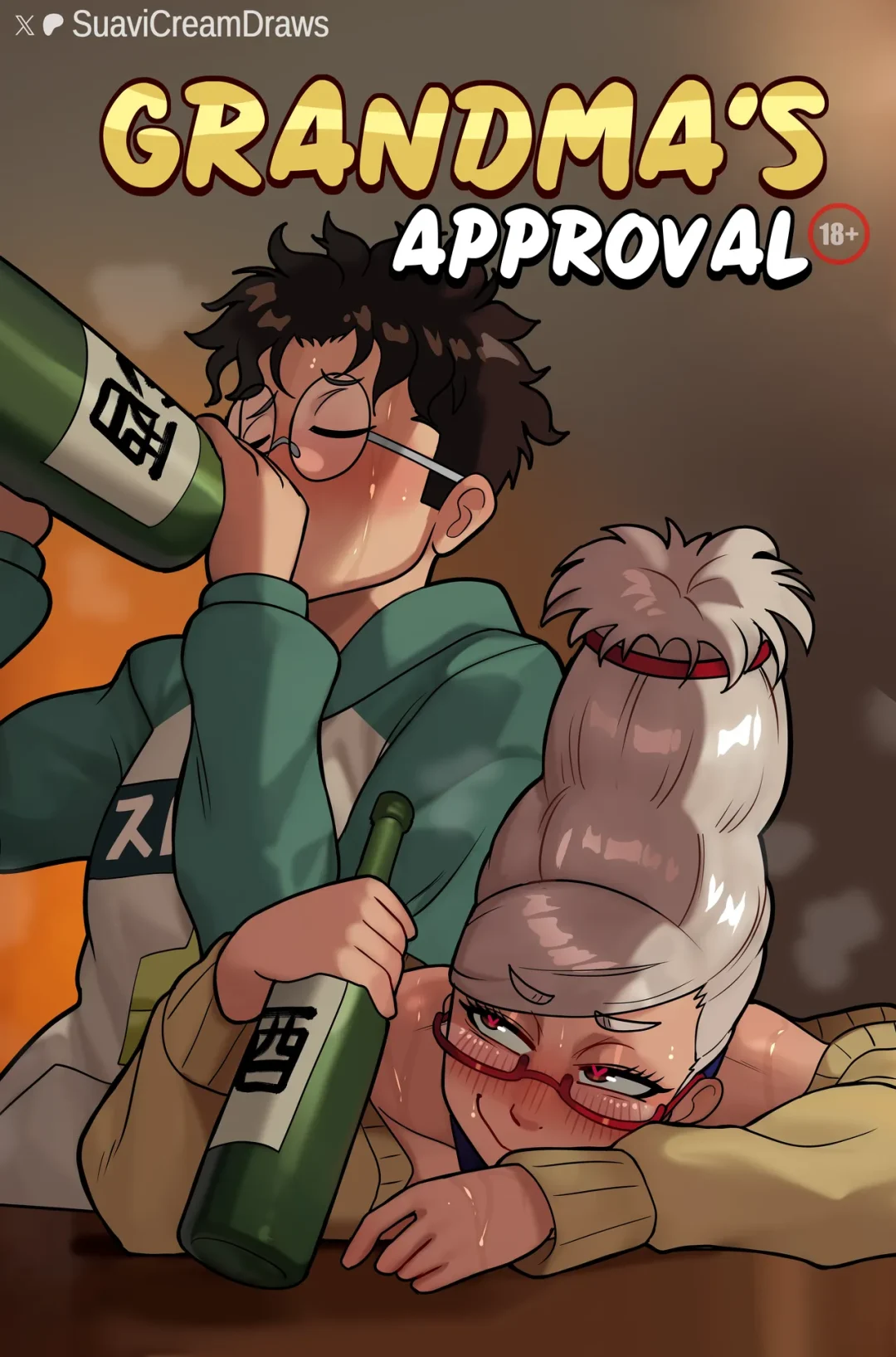 Grandma’s approval – Suavi-Cream comic page 1