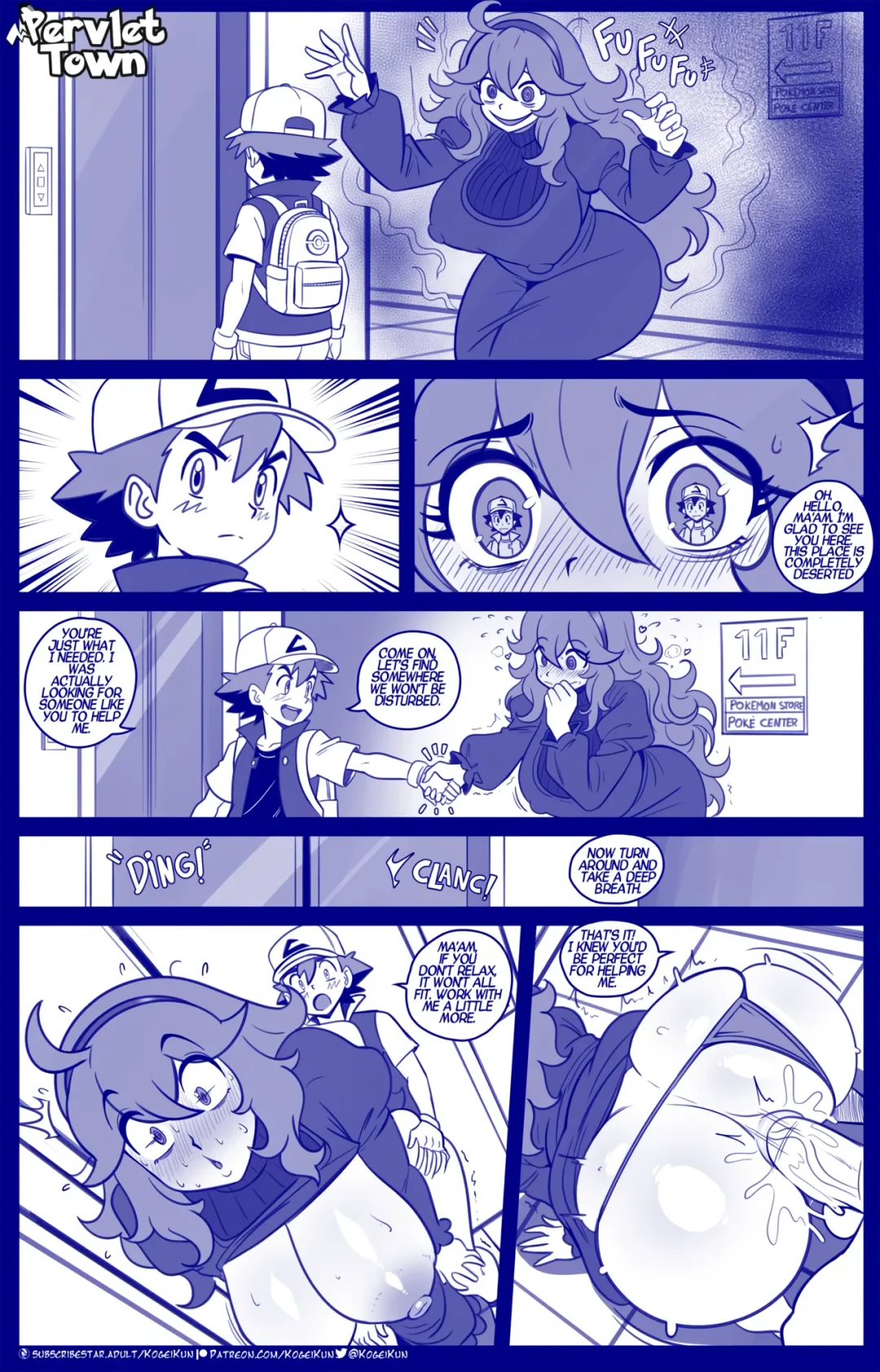 PervLet Town – Kogeikun comic page 8