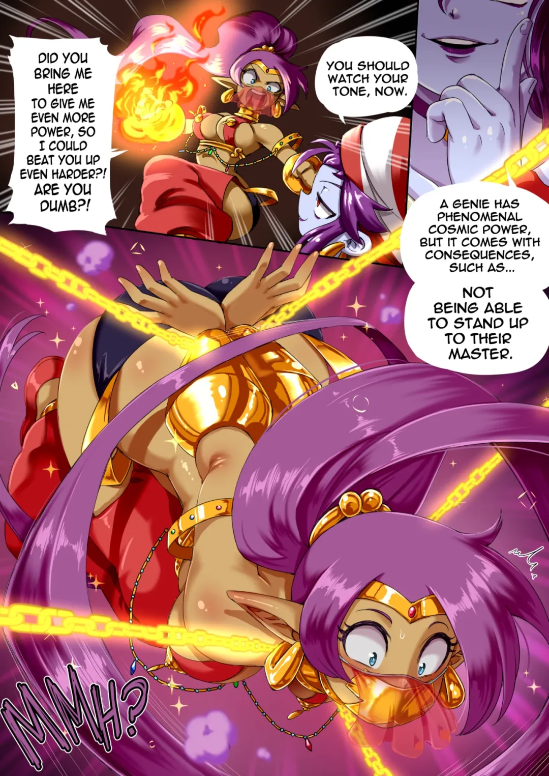 Shantae-Full Genie Enchantment – Issa Castagno comic page 3