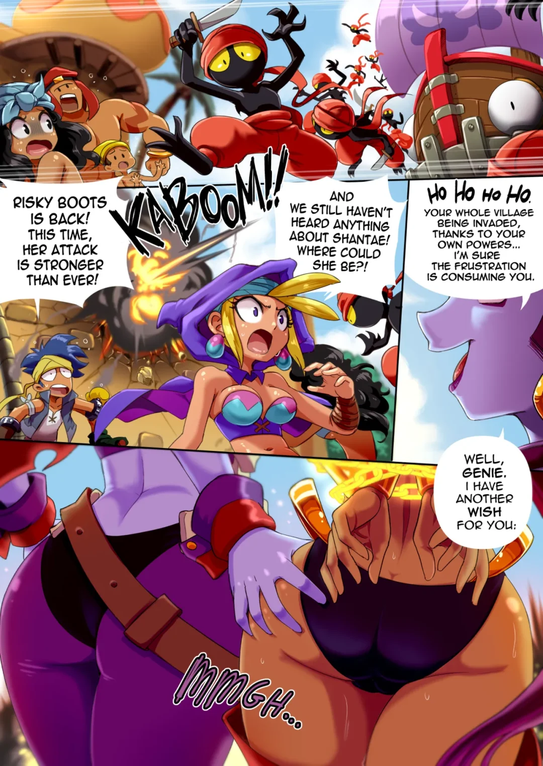 Shantae-Full Genie Enchantment – Issa Castagno comic page 9