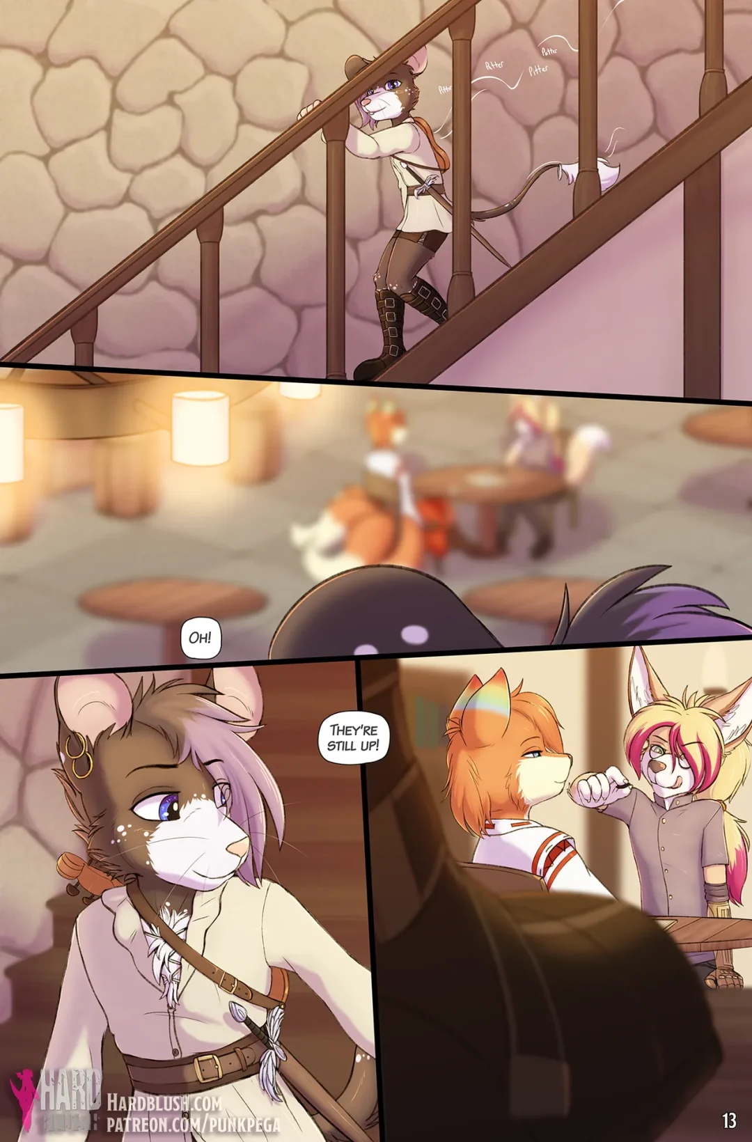 Tales from the Rodent Bathhouse – PunkPega comic page 14