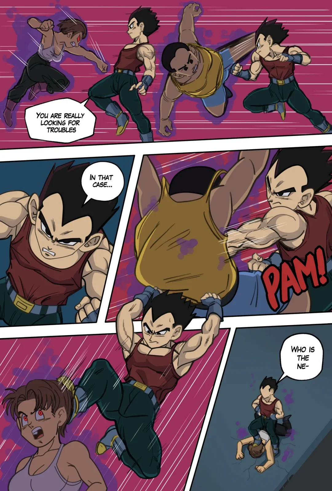 Baby arrival on Earth II – AxlexCima comic page 4