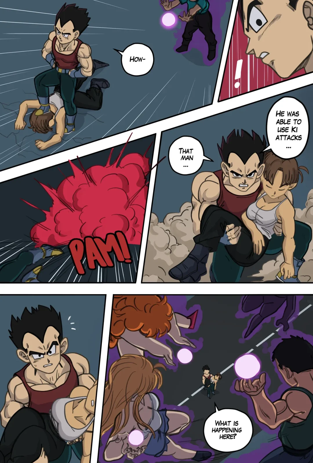 Baby arrival on Earth II – AxlexCima comic page 5