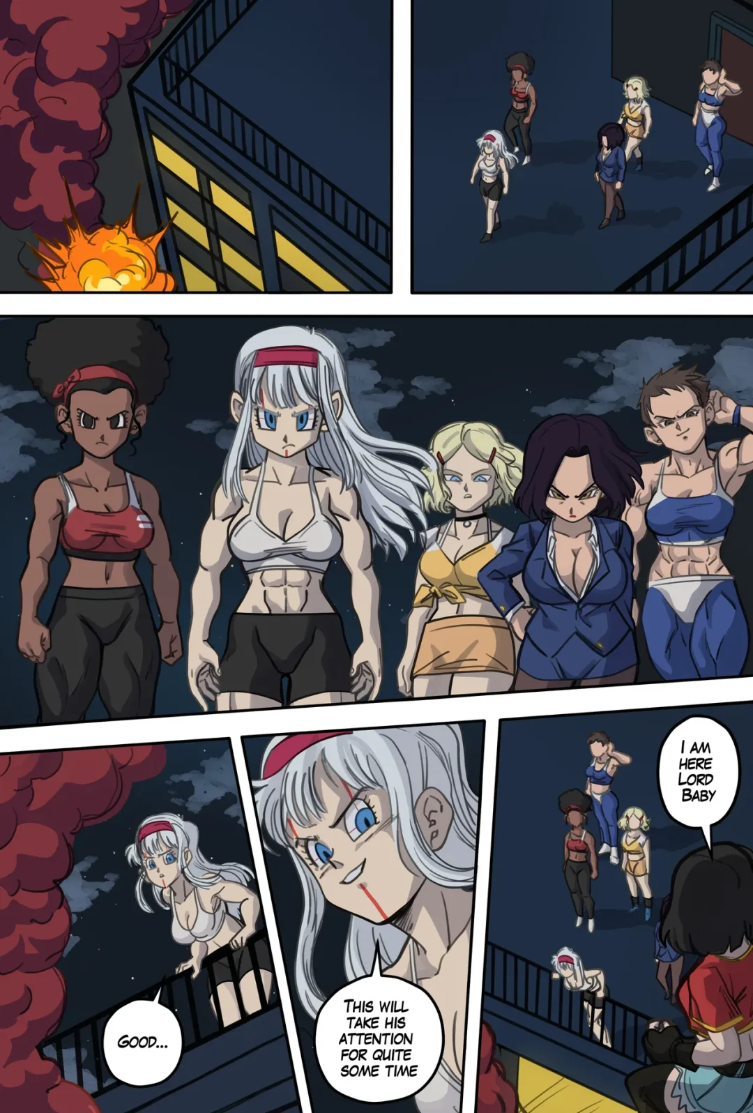 Baby arrival on Earth II – AxlexCima comic page 6