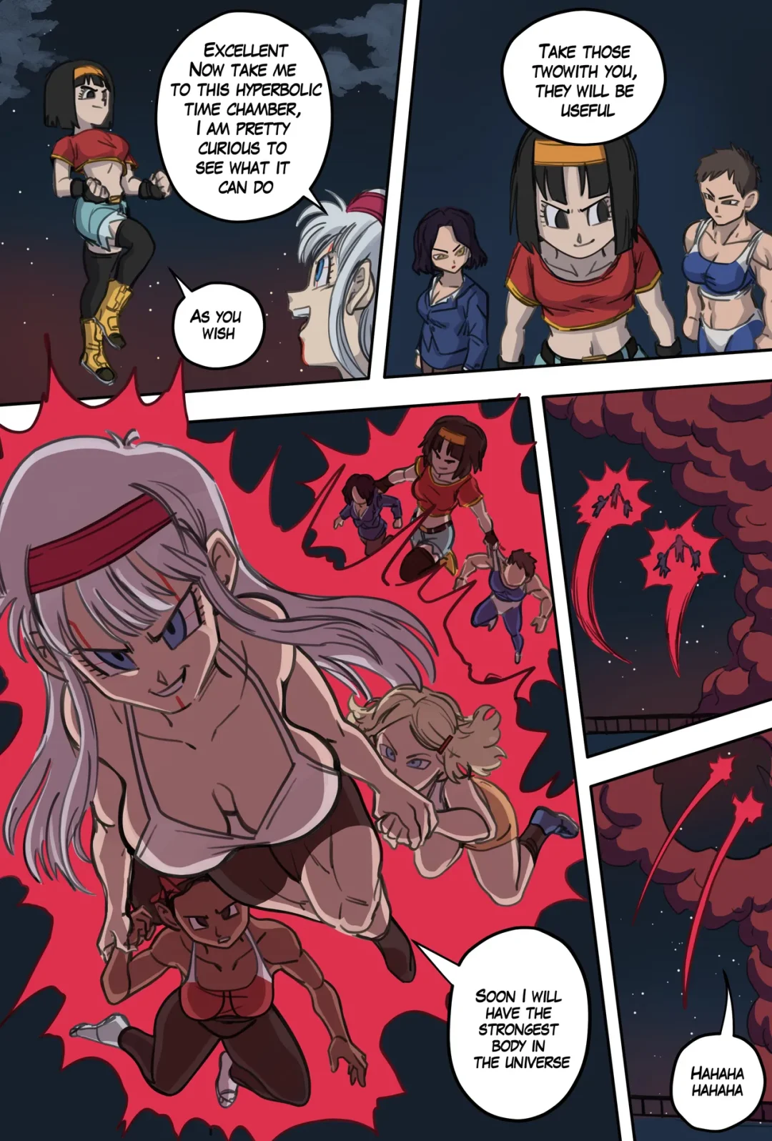 Baby arrival on Earth II – AxlexCima comic page 7