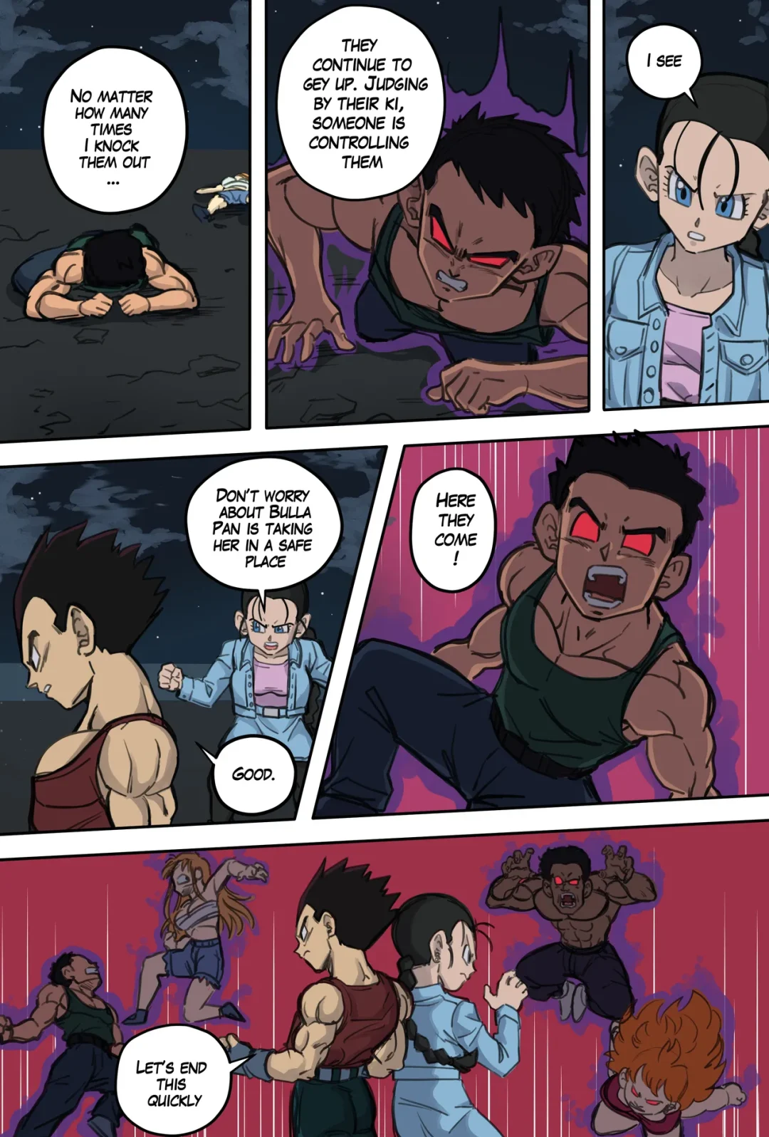 Baby arrival on Earth II – AxlexCima comic page 9