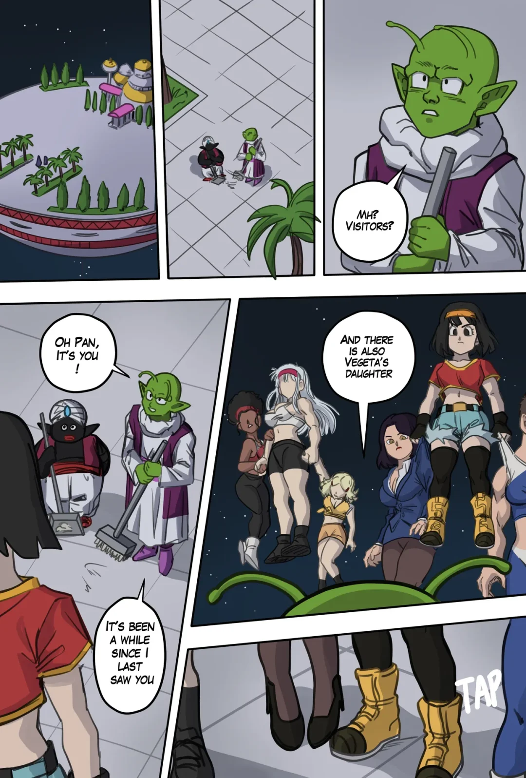 Baby arrival on Earth II – AxlexCima comic page 10