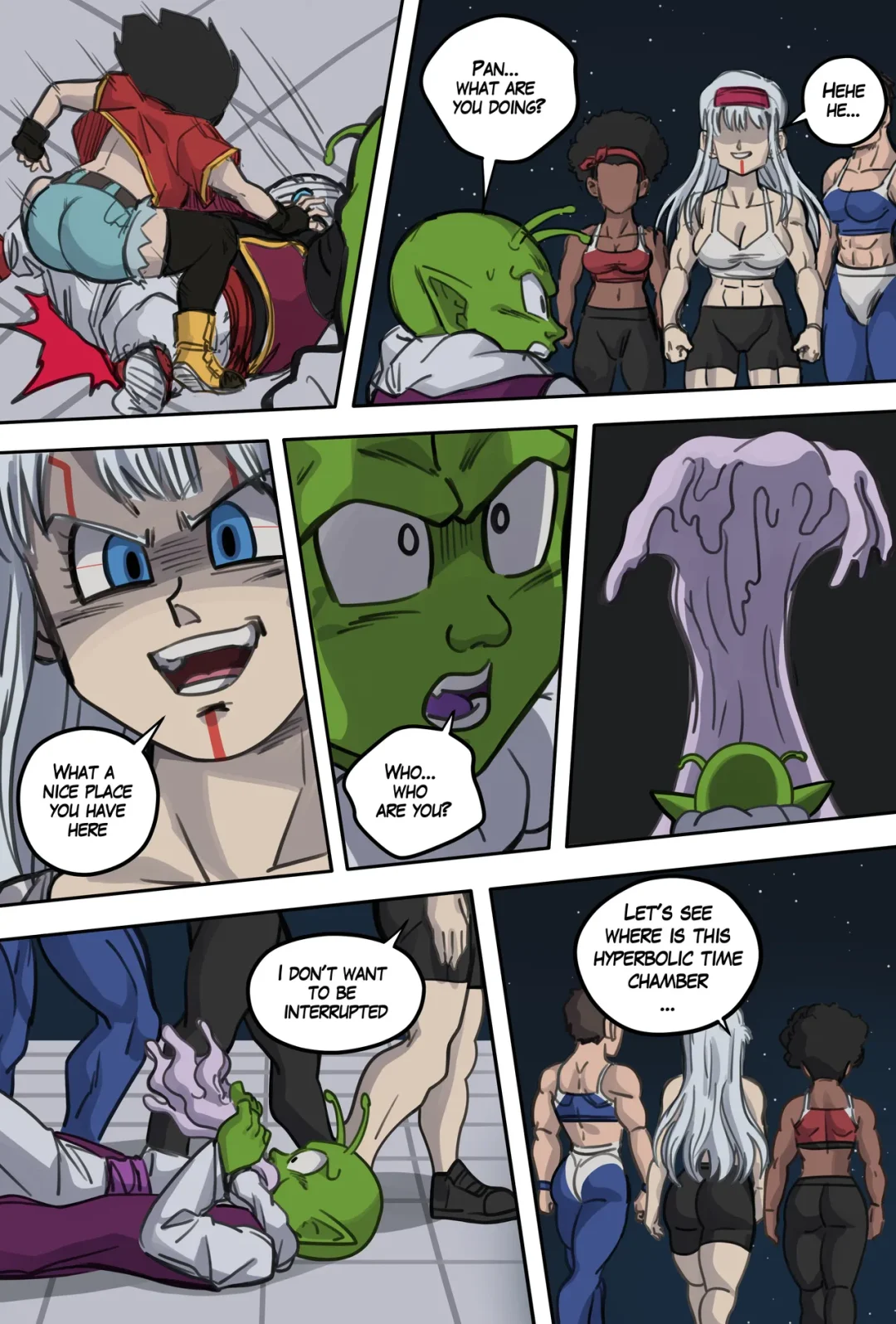 Baby arrival on Earth II – AxlexCima comic page 12