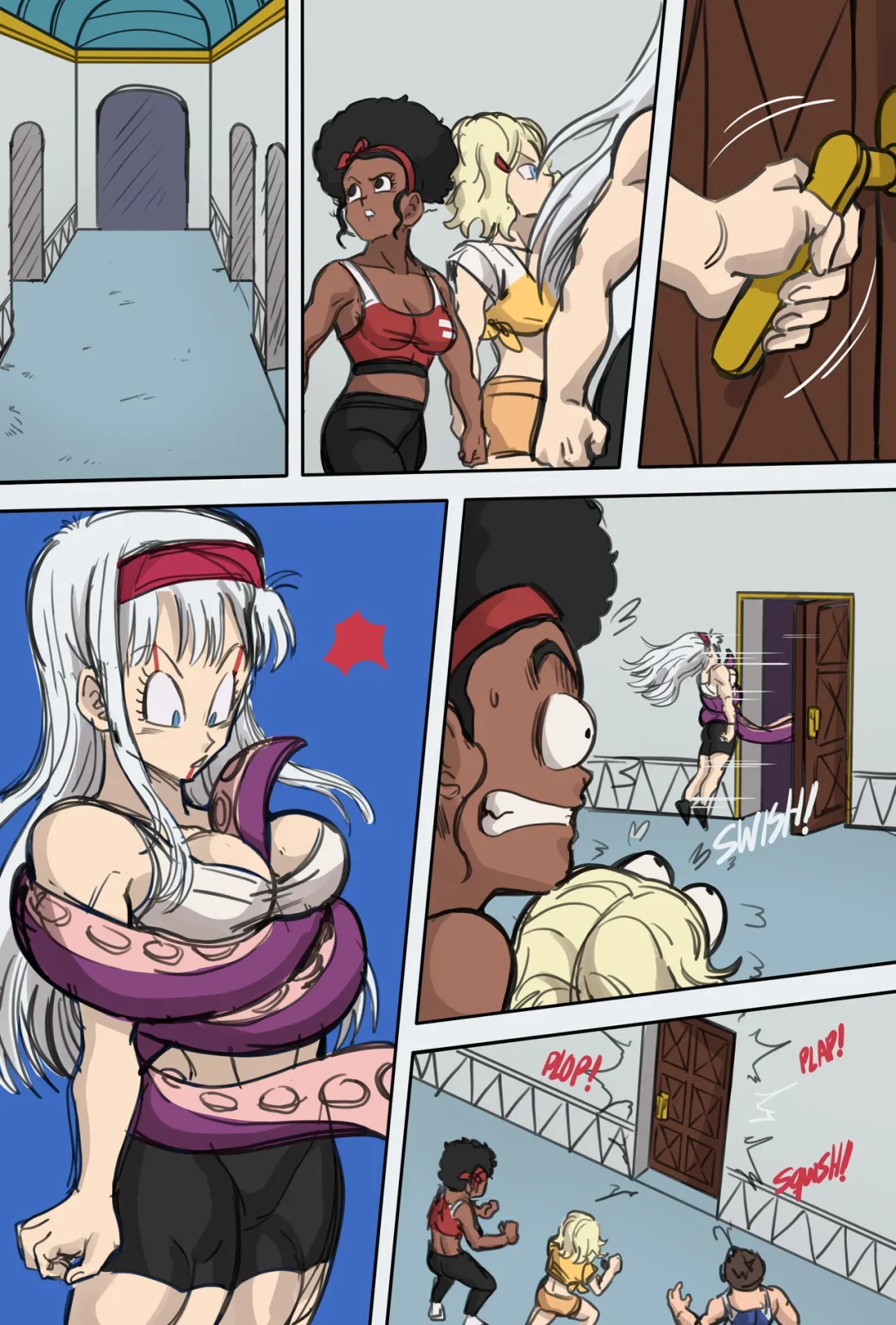 Baby arrival on Earth II – AxlexCima comic page 13